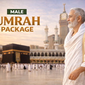 🕋 Male Umrah Ihram Essential Package (14 Items)
